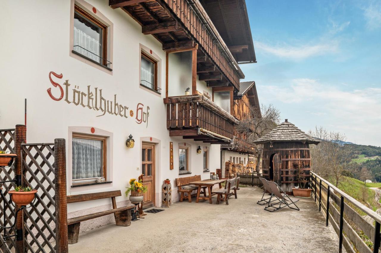 Ferienwohnung Stoecklhuberhof Vintl Exterior foto